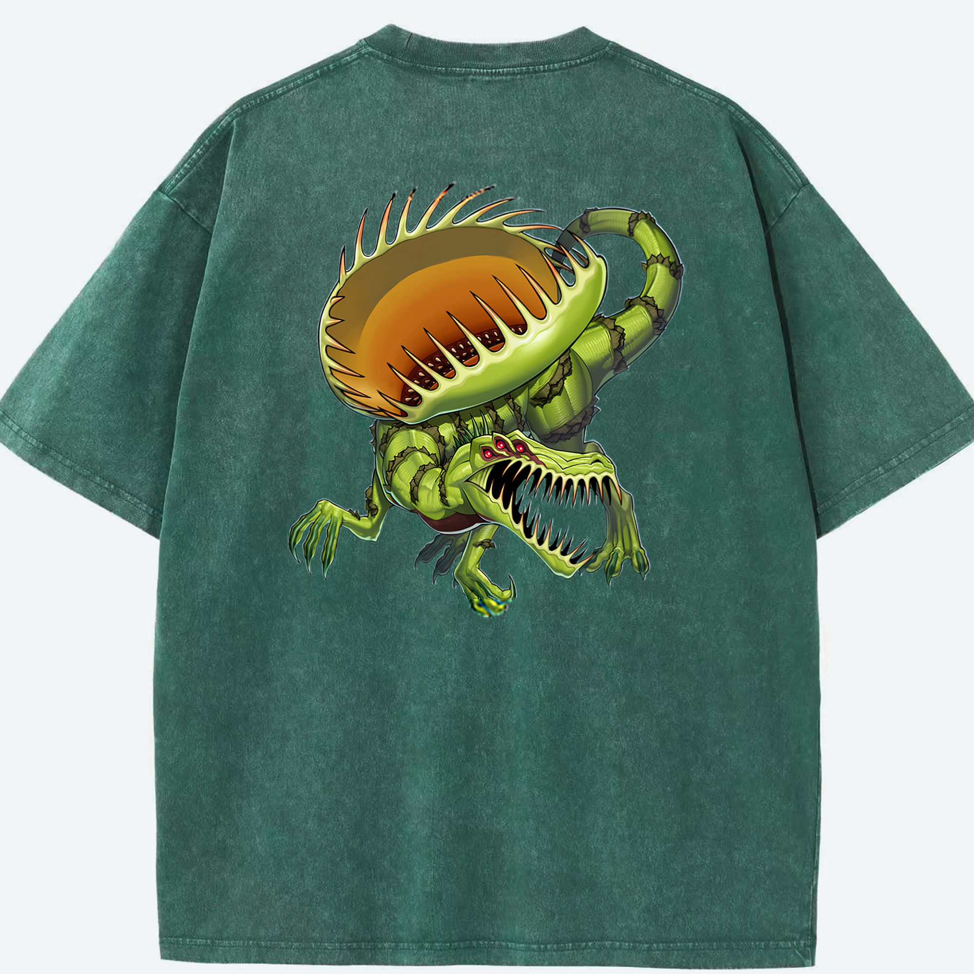 （画像用） 遊☆戯☆王 Yu-Gi-Oh! 綿100% ヴィンテージ風 半袖Tシャツ（背面プリント）